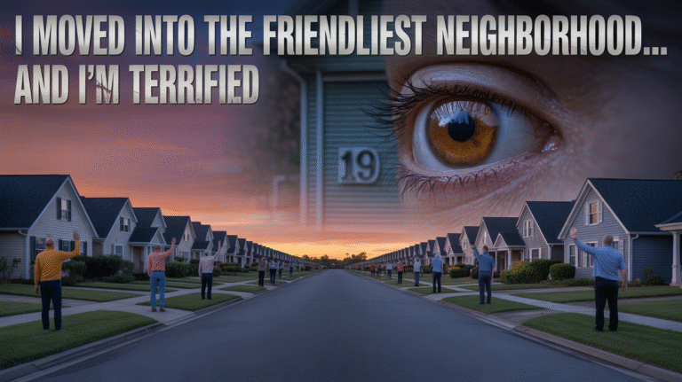 I Moved Into the Friendliest Neighborhood I’ve Ever Seen… and I’m Terrified        Ask ChatGPT