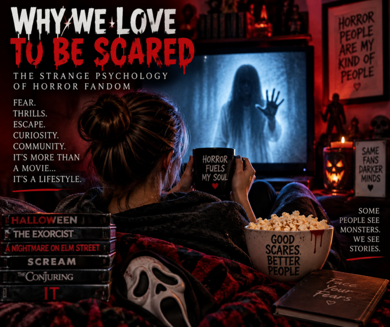Why We Love to Be Scared: The Strange Psychology of Horror Fandom